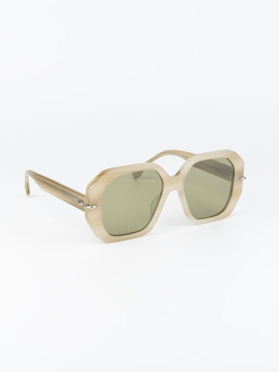 Fendi SELLERIA Women Sunglasses Square Brown Silver Mirror FE40173I 60Q main image 7